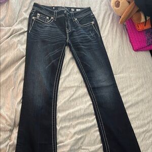 Miss Me Women's Dark Blue Boot Cut Jeans